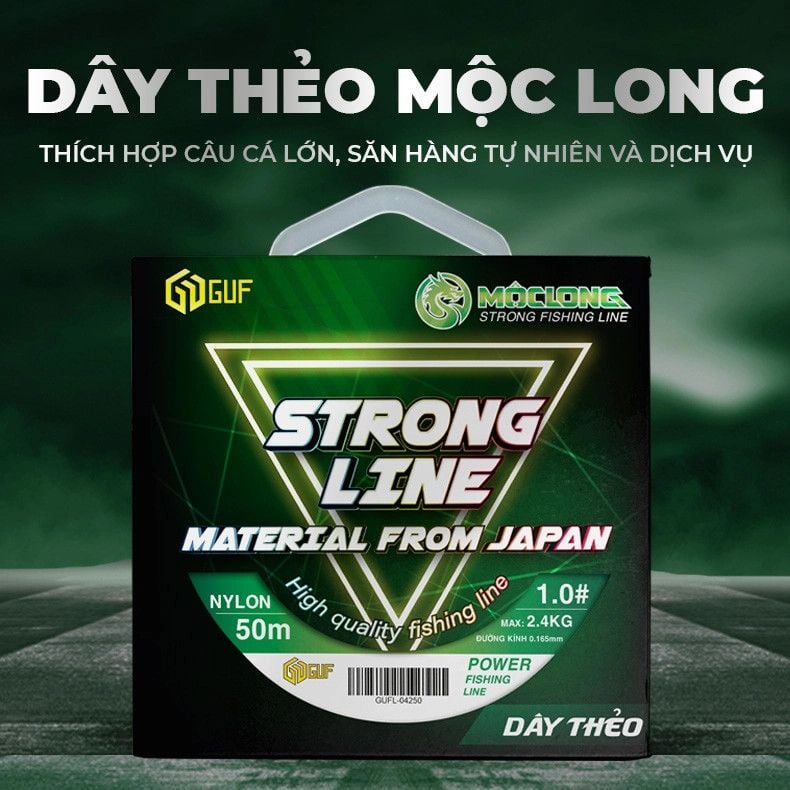  Cước Thẻo GUF Mộc Long - 100m 