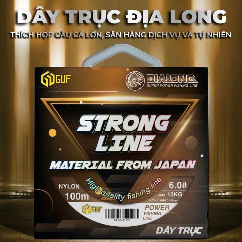  Cước Trục GUF Địa Long Săn Hàng 100m 