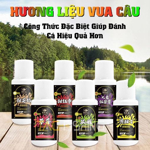  HL Vua Câu - Bộ 5 Lọ Câu Chép 