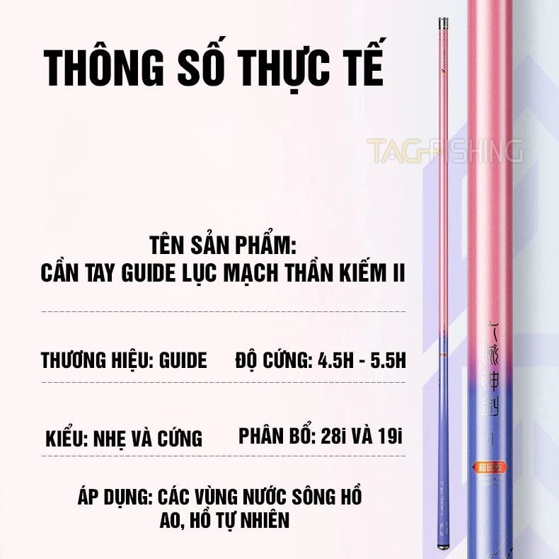  Cần Tay Guide Lục Mạch Thần Kiếm - Thế Hệ II 