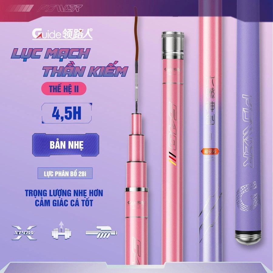  Cần Tay Guide Lục Mạch Thần Kiếm - Thế Hệ II 