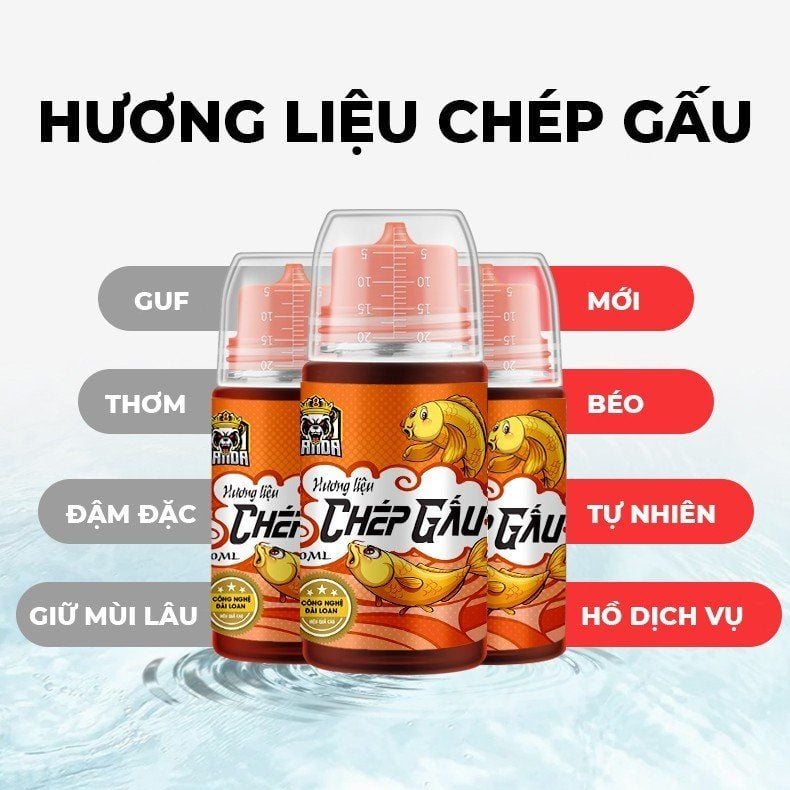  Hương Liệu GUF Gấu Chép 