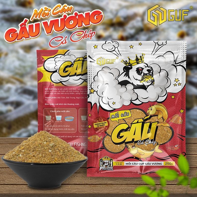  Mồi Câu GUF Gấu Vương - Chép 