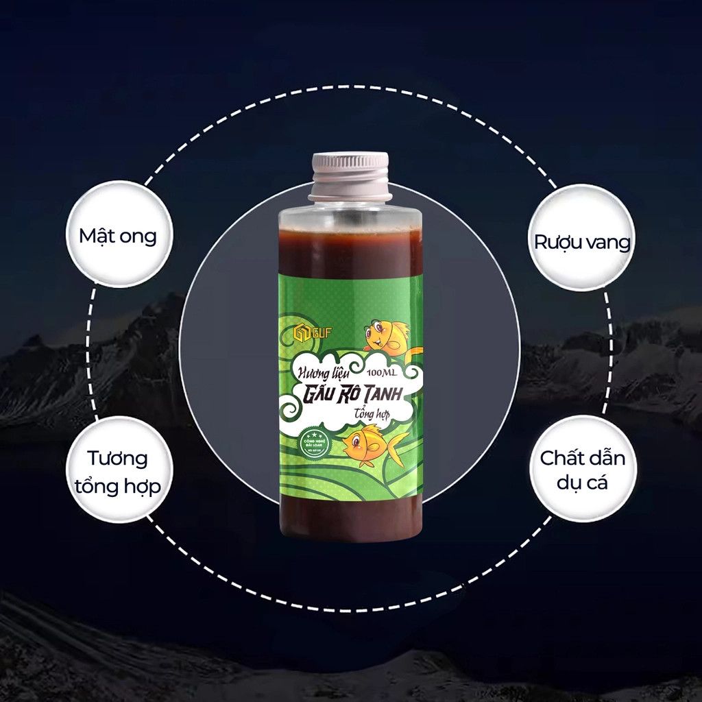  Hương Liệu GUF Gấu Rô 