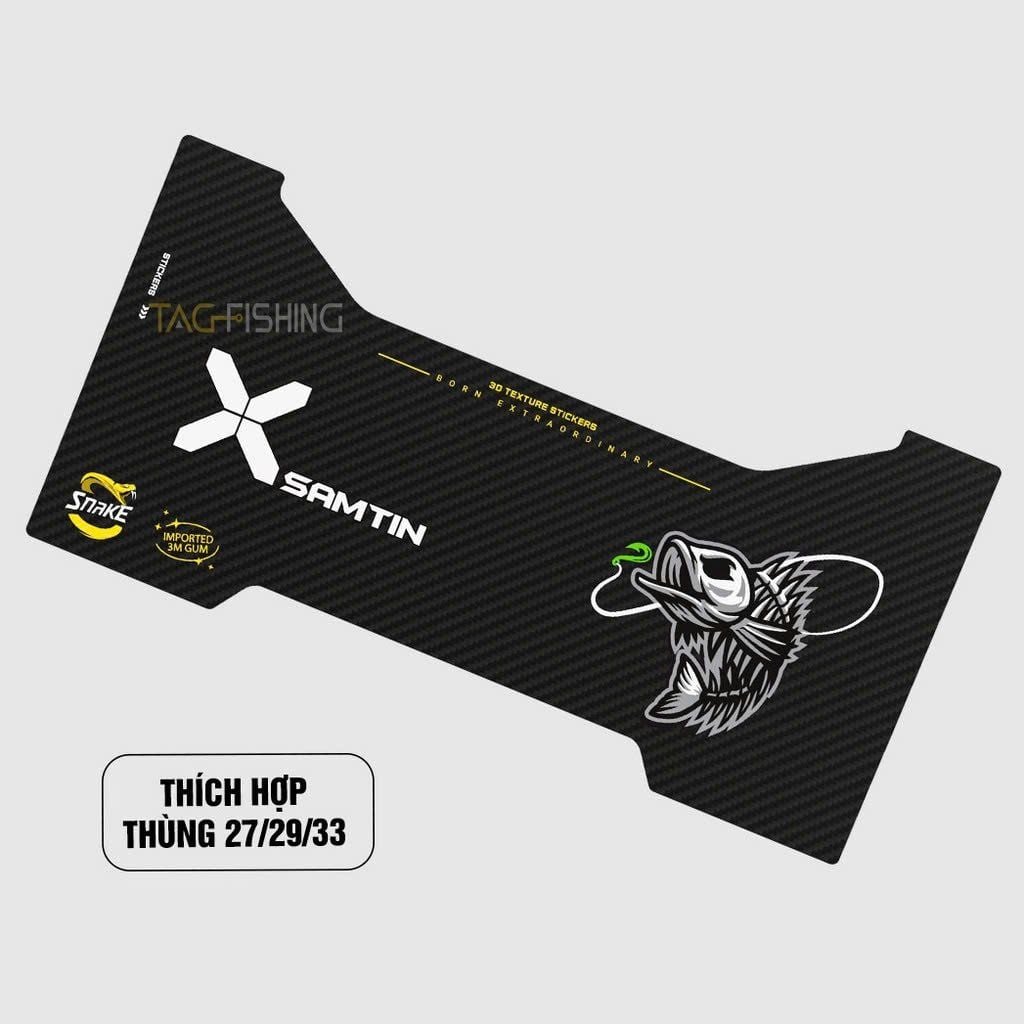  Bộ Decal Pha Lê dán Cạnh Thùng XR- 911 Xsamtin 