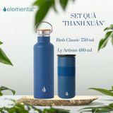  Gift Elemental set Thanh Xuân - Xanh navy 