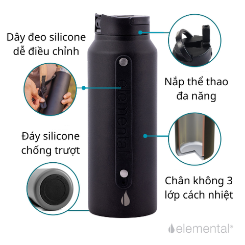  Bình giữ nhiệt Elemental Iconic Sport 946ml 