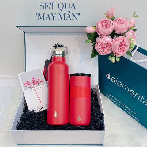  Gift Elemental set May Mắn - Đỏ 