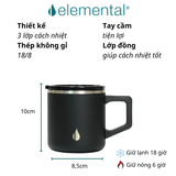  Cốc giữ nhiệt Elemental Summit 360ml - Đen 