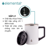  Cốc giữ nhiệt Elemental Summit 470ml - Trắng 