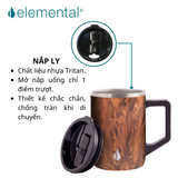  Cốc giữ nhiệt Elemental Summit 470ml - Vân gỗ 