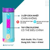  Bình giữ nhiệt Elemental Iconic Pop 414ml - Cầu vồng 