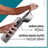  Bình giữ nhiệt Elemental Iconic 590ml nắp gỗ - Xanh Lá 