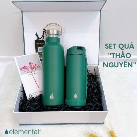  Gift Elemental set Thảo Nguyên - Xanh lá 
