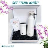  Gift Elemental set Tinh Khôi -  Trắng 