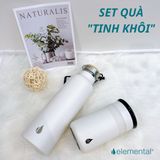  Gift Elemental set Tinh Khôi -  Trắng 