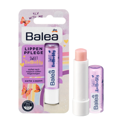 Balea - Son dưỡng cho bé Lippenpflege Sweet Butterfly, 4,8 g