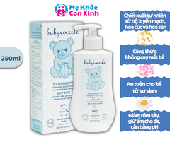 Sữa Tắm Giữ Ẩm Chiết Xuất Hoa Sen Babycoccole 0M+ 250ml