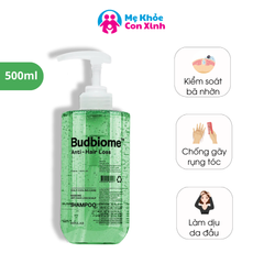 Dầu Gội Chống Rụng Tóc Kích Thích Mọc Tóc Barulab Budbiome 500ml