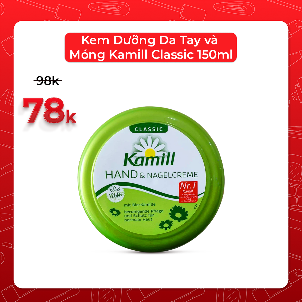 Kem Dưỡng Da Tay và Móng Kamill Classic 150ml