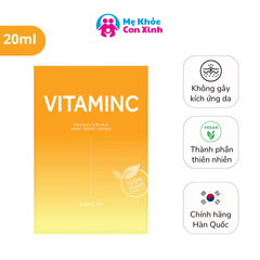 Mặt Nạ Dưỡng Da Thuần Chay Barulab VitaminC The Clean Vegan Mask