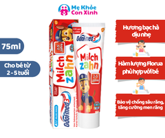 [ƯU ĐÃI] Kem đánh răng Odol Med 3 75ml ( Cho bé từ 2 đến 5 tuổi )