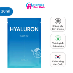 Mặt Nạ Dưỡng Da Thuần Chay Barulab Hyaluron The Clean Vegan Mask