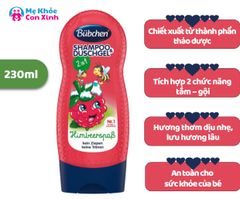Sữa Tắm Gội Dâu Đất Bubchen Kids Shampoo & Duschgel 230ml