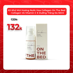 Xịt Khử Mùi Hương Nước Hoa Love Dear Collagen On The Bed - Collagen Và Vitamin C E Dưỡng Trắng Da 50ml