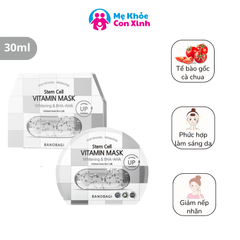 BANOBAGI - Mặt nạ Stem Cell Vitamine Mask BHA - AHA - Trắng