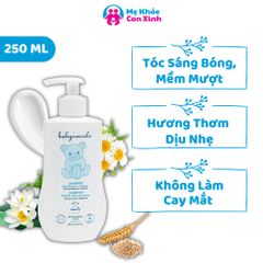 Dầu Gội Chiết Xuất Hoa Sen Babycoccole 250ml