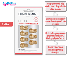 Viên Nang Diadermine Giảm Nếp Nhăn, Làm Căng Da 7 Viên