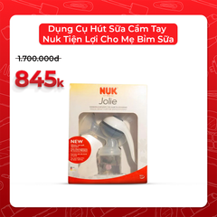 Dụng Cụ Hút Sữa Cầm Tay Nuk Tiện Lợi Cho Mẹ Bỉm Sữa