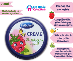 Kem Dưỡng Da Bubchen Creme Himbeerspab 20ml