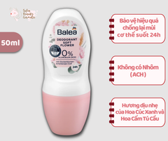 Lăn Khử Mùi Balea Deodorant Soft Flower 50ml