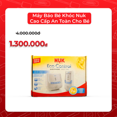 Máy Báo Bé Khóc Nuk Cao Cấp An Toàn Cho Bé