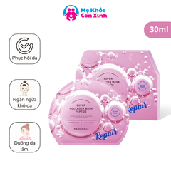 BANOBAGI - Mặt nạ Super Collagen Mask Peptide - Hồng