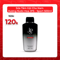 Sữa Tắm Gội Cho Nam Hương Nước Hoa JPS - Sport 500ml