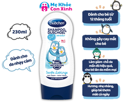 Sữa Tắm - Gội Bubchen Dành Cho Da Nhạy Cảm Của Bé 230ml