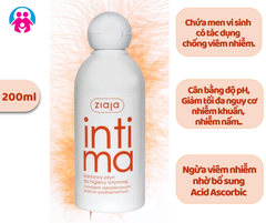 Dung Dịch Vệ Sinh Phụ Nữ Ziaja Intima - Màu Cam 200ml