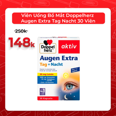 Viên Uống Bổ Mắt Doppelherz Augen Extra Tag Nacht 30 viên