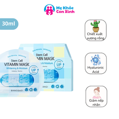 BANOBAGI - Mặt nạ Stem Cell Vitamin MaskMoisture - Xanh Dương