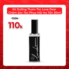 Xịt Dưỡng Thơm Tóc Love Dear Chăm Sóc Tóc Phục Hồi Hư Tổn 30ml