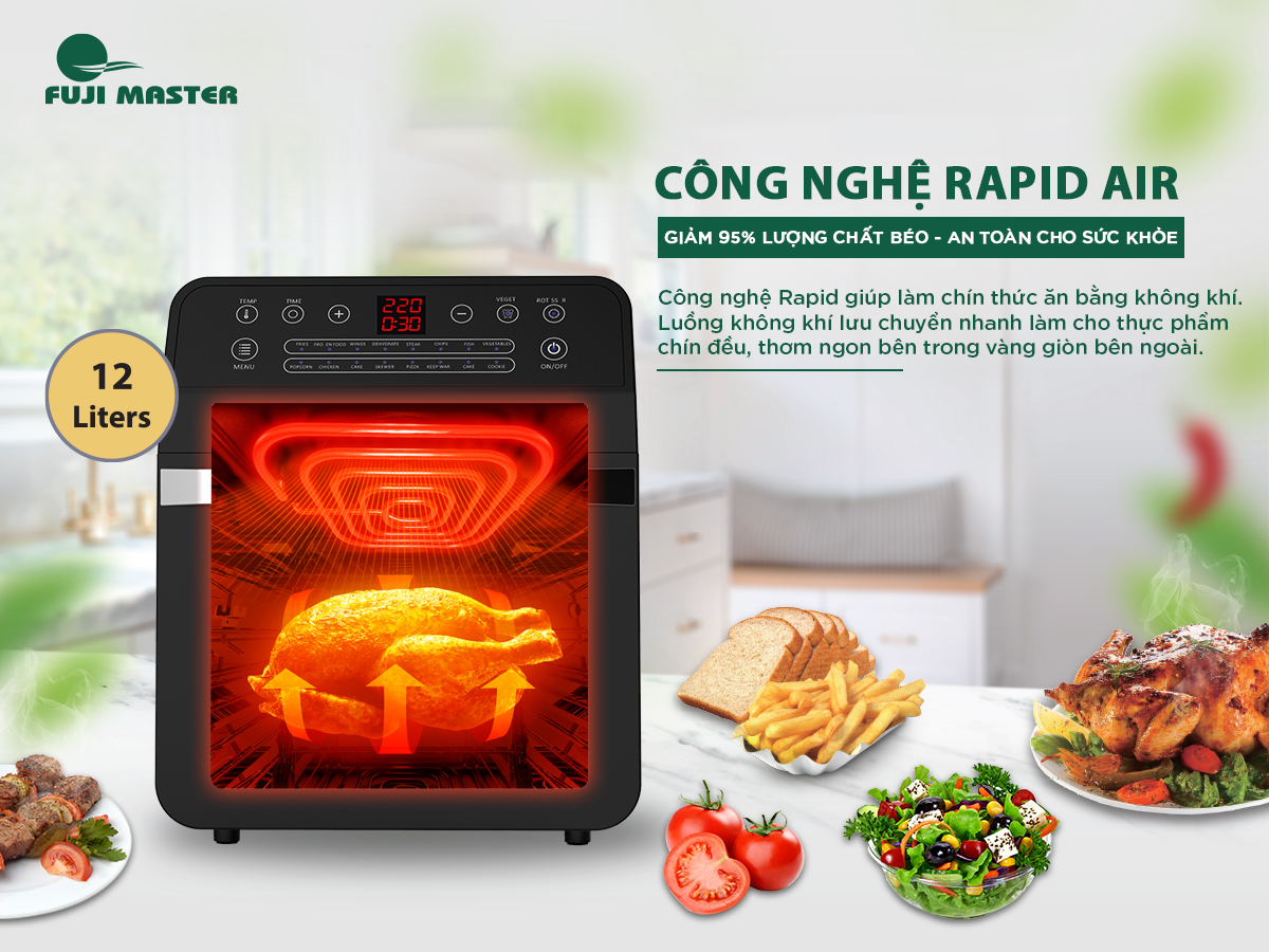 Nồi chiên chân không Fuji Master(dung tích 12L) FJM-2022