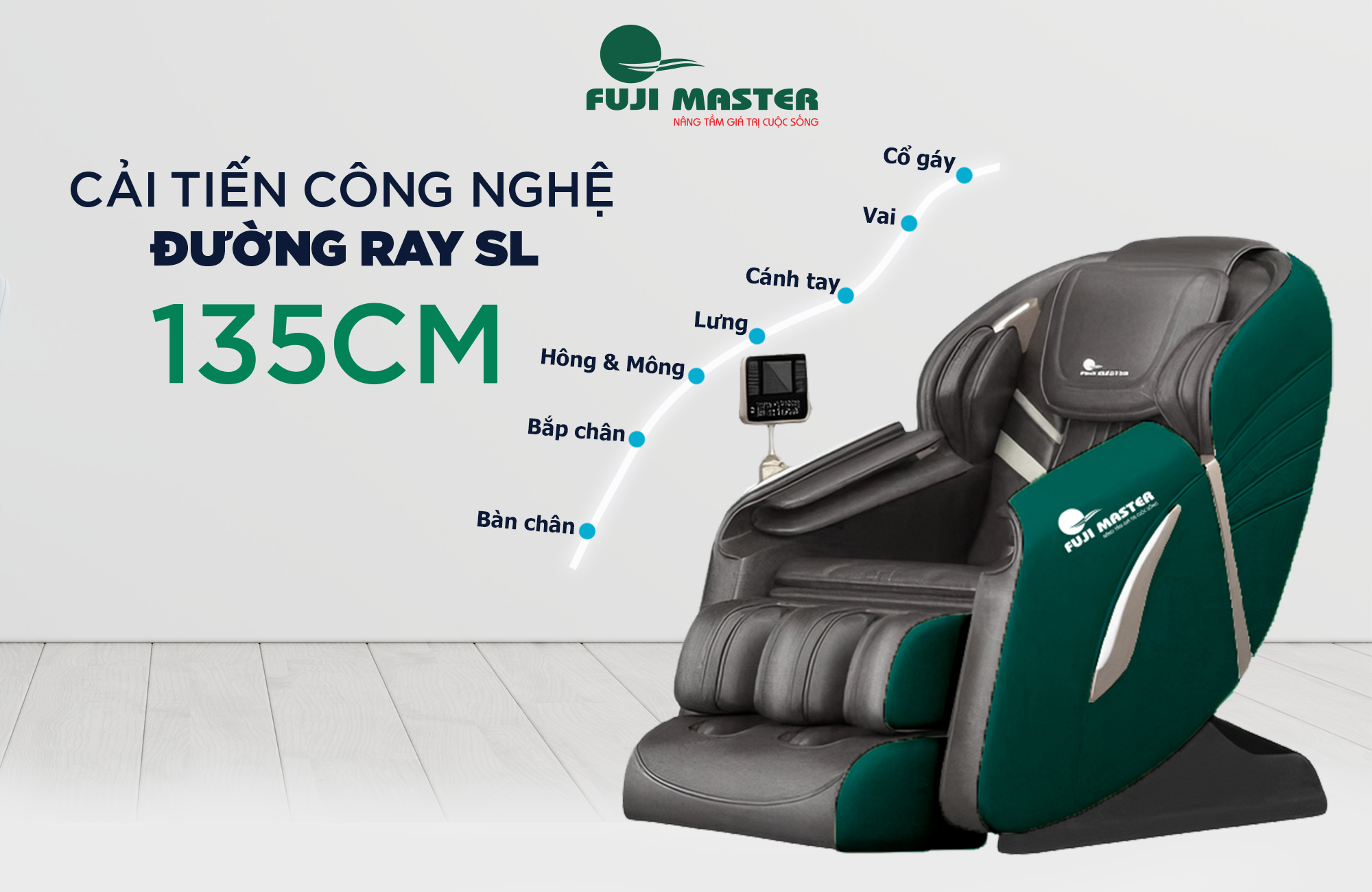 Ghế Massage Toàn Thân Fuji Master FJM-2192