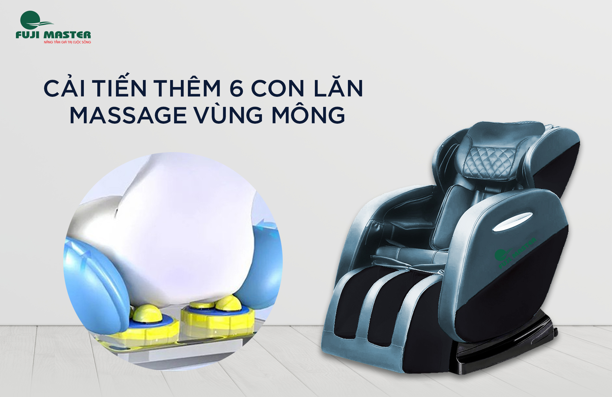 Ghế Massage toàn thân chính hãng Fuji Master FJM-2163