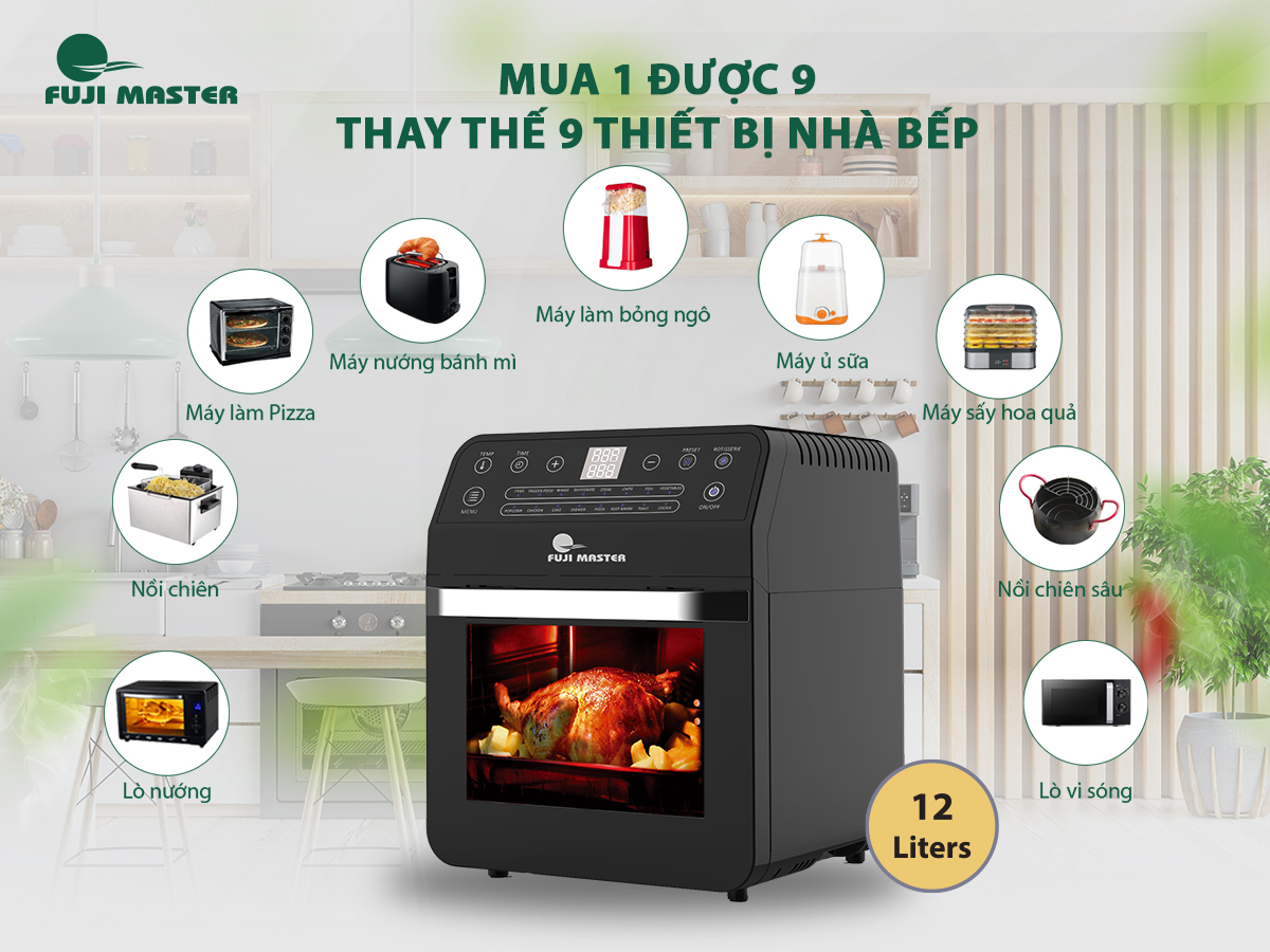 Nồi chiên chân không Fuji Master(dung tích 12L) FJM-2022