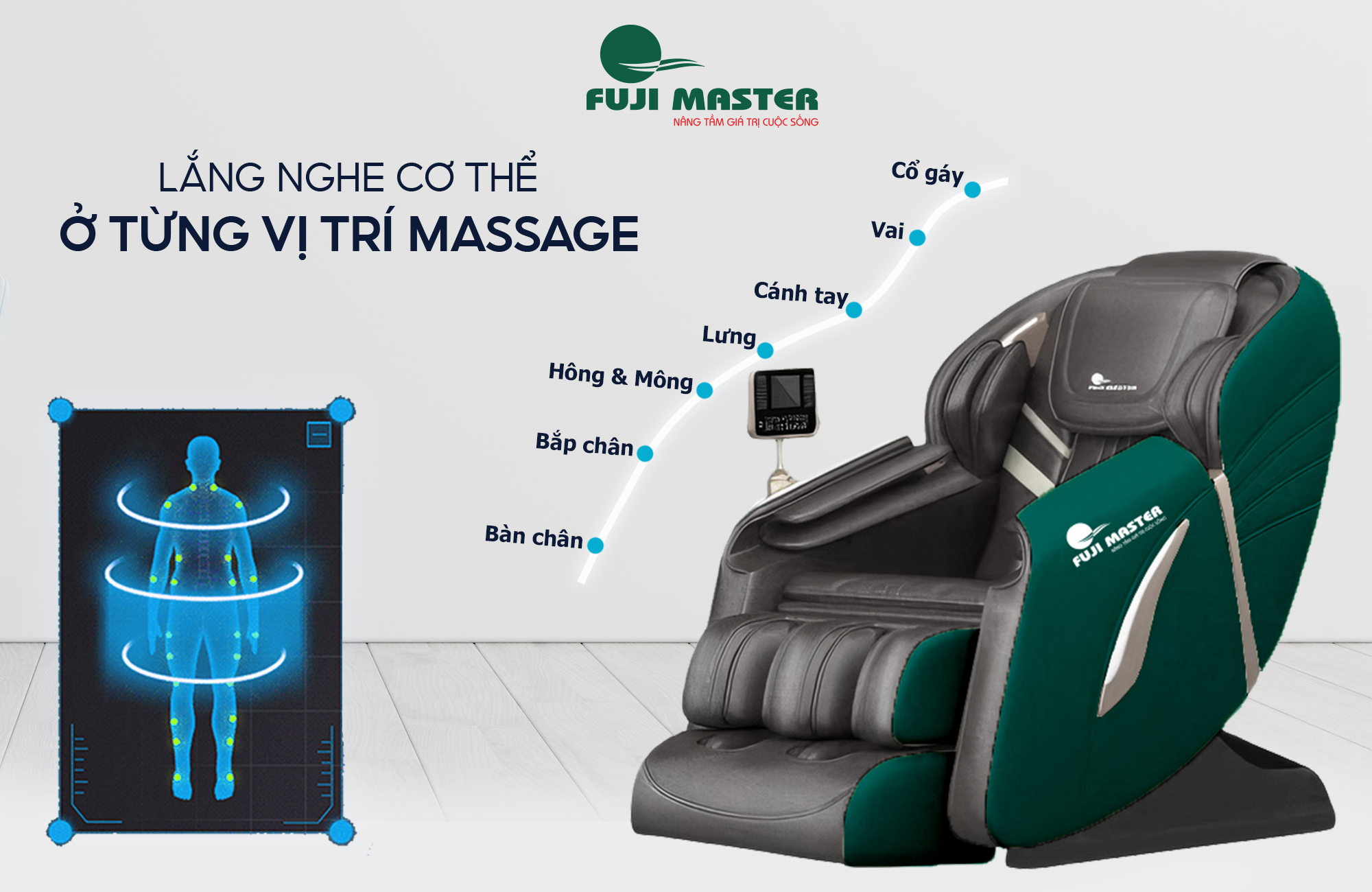 Ghế Massage Toàn Thân Fuji Master FJM-2192