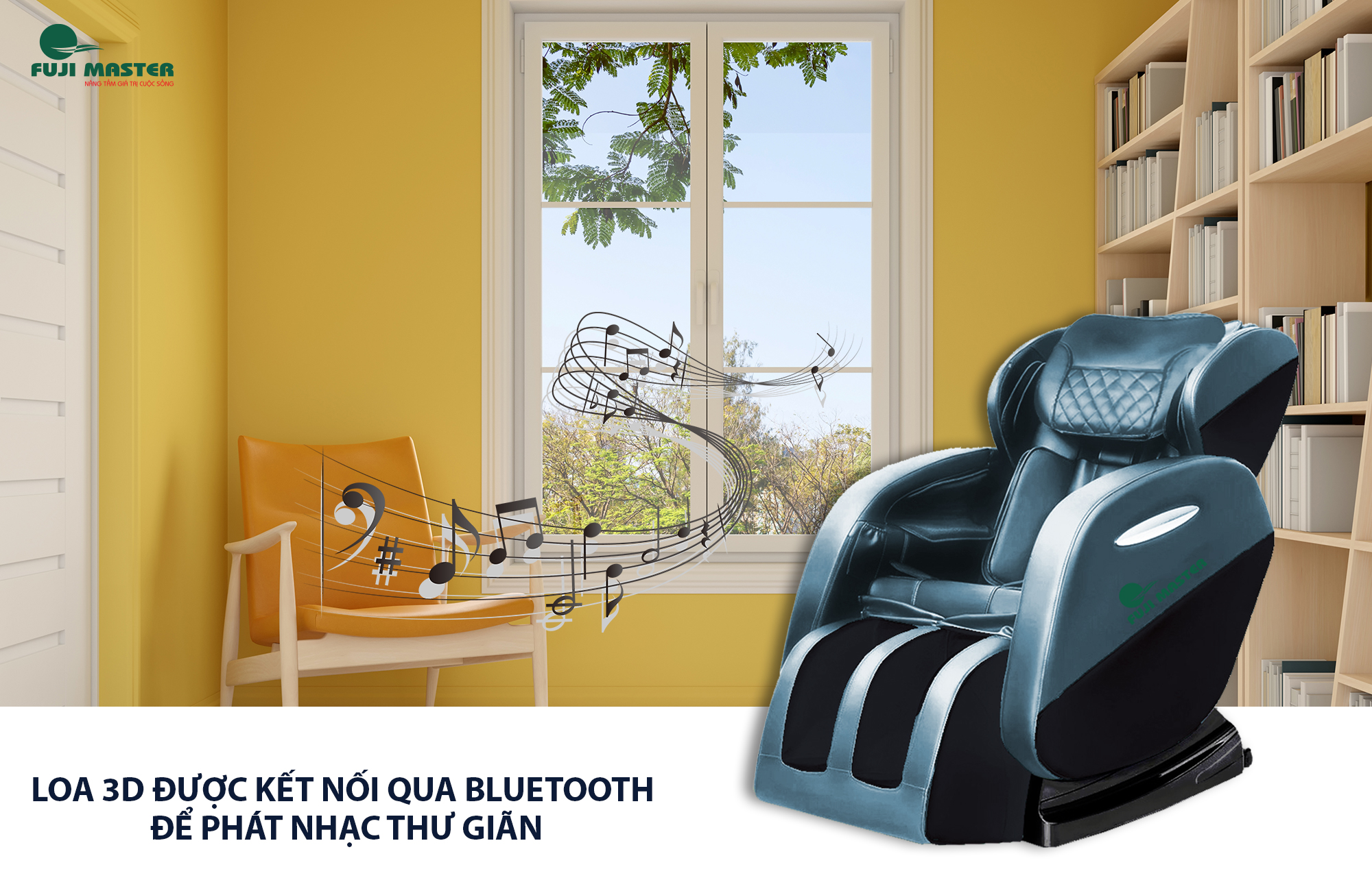 Ghế Massage toàn thân chính hãng Fuji Master FJM-2163