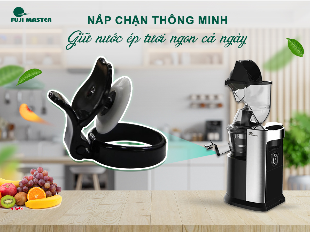 Máy Ép Chậm Trái Cây Chính Hãng Fuji Master FJM-2822